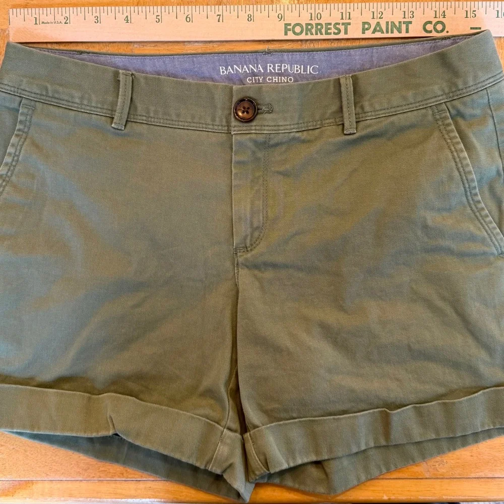 Banana Republic‎ City Chino Shorts Size 4 5